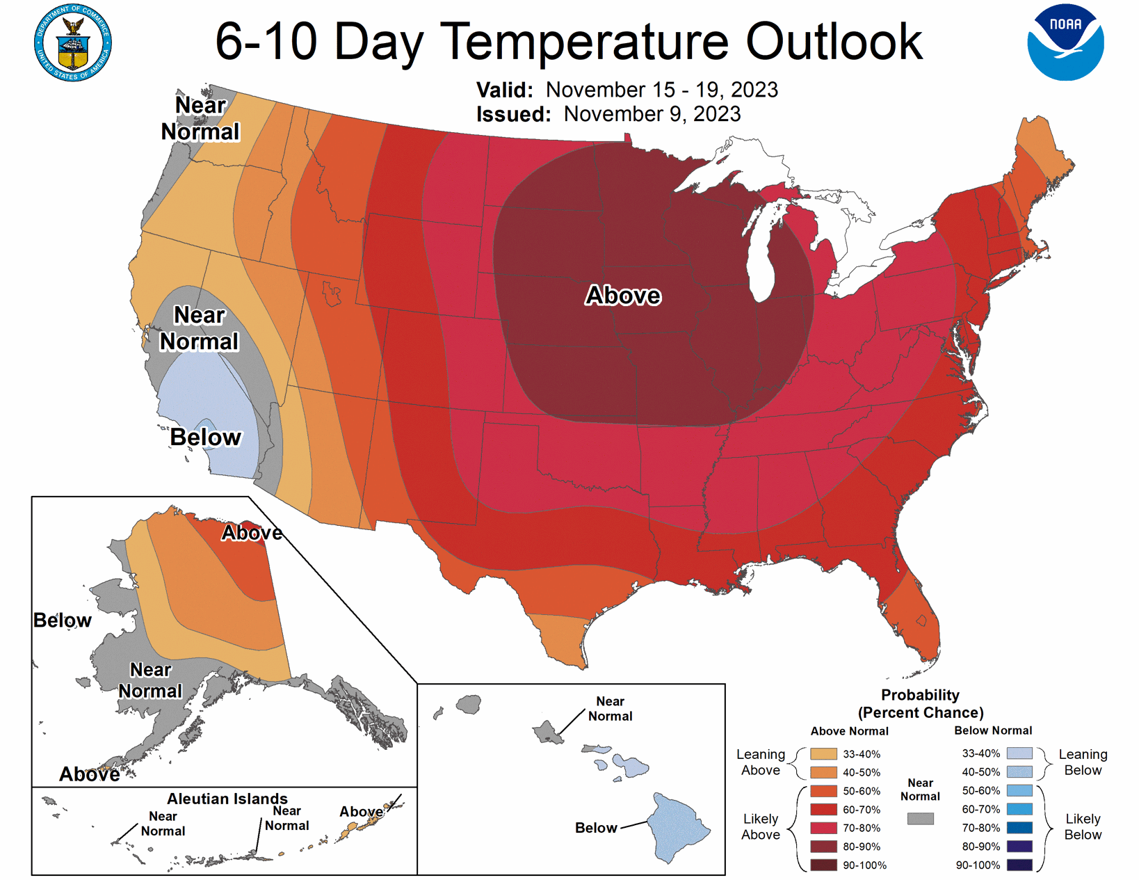 Temperatures to begin a nice warmup through next week | Local News ...