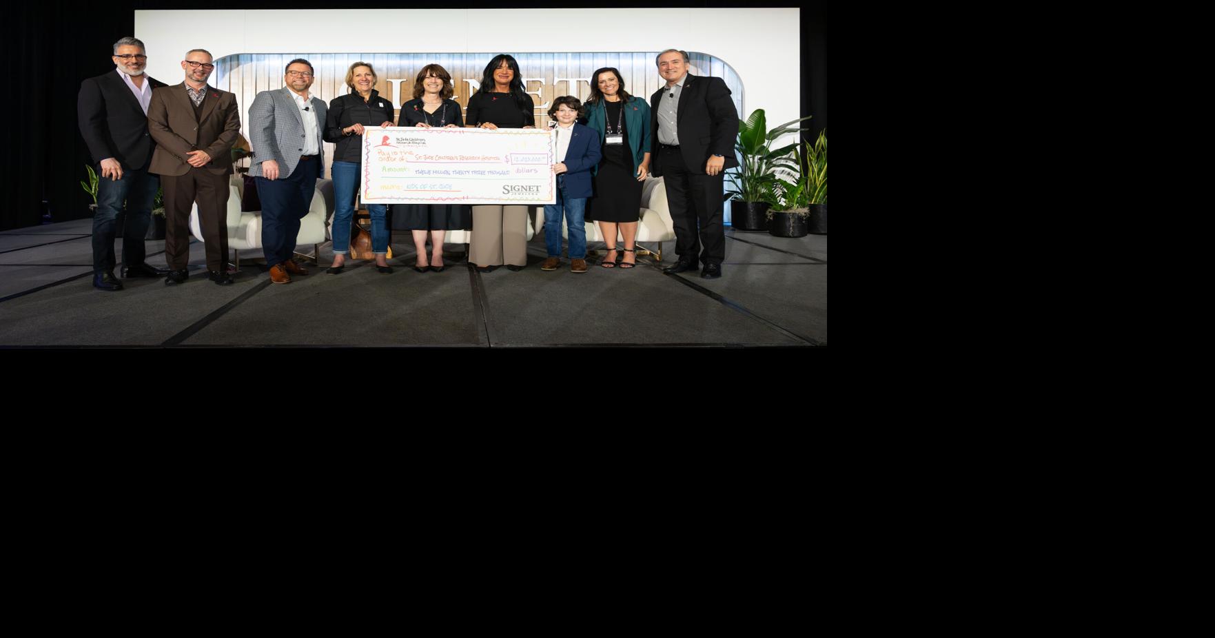 Signet Jewelers Raises Record-Breaking $12 Million Benefitting St. Jude Children’s Research Hospital