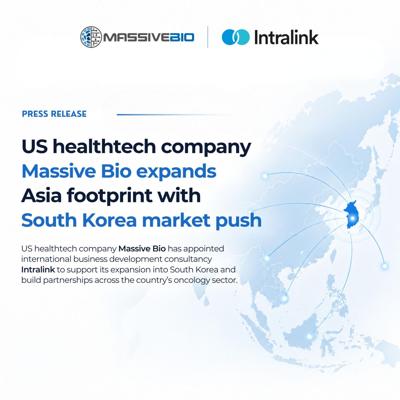 US Healthtech Company Massive Bio Expands Into South Korean Market
