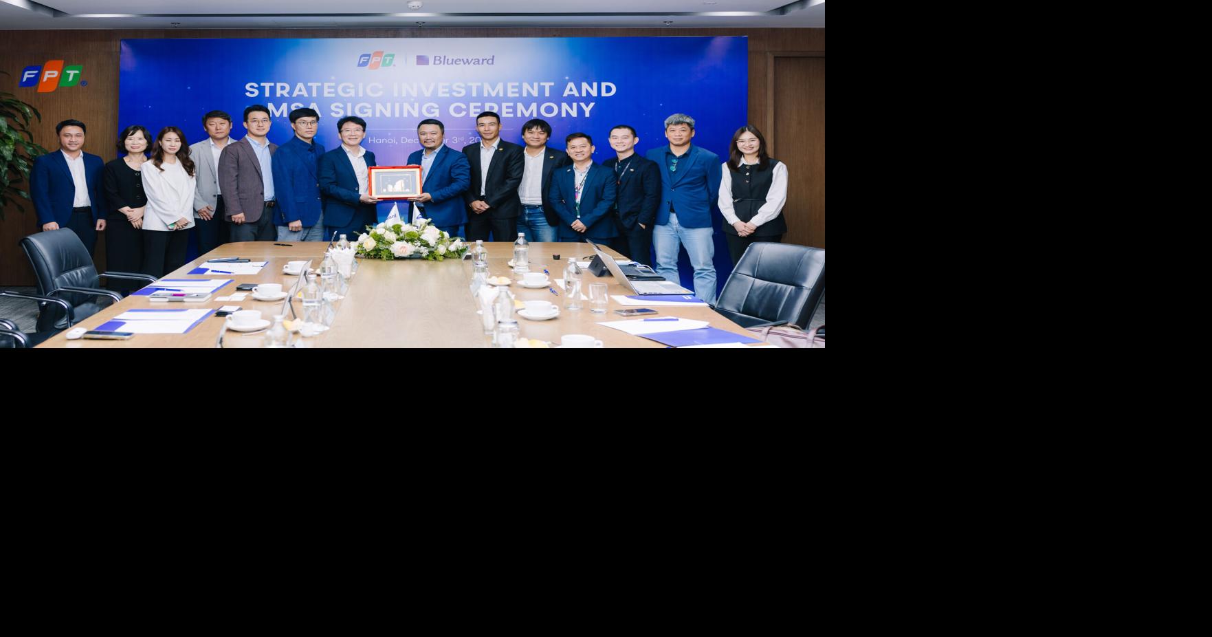 FPT Strengthens South Korea Footprint with Strategic Partnership and Investment in Blueward