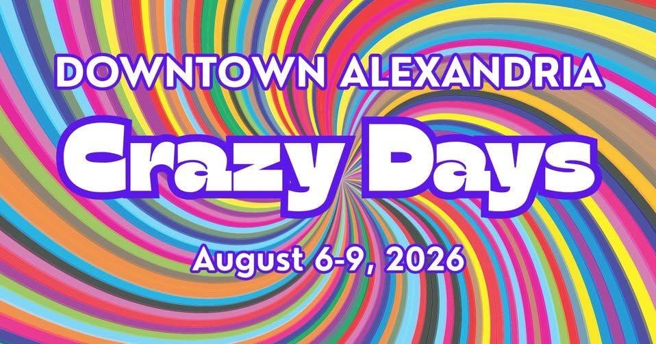 Crazy Days is underway in downtown Alexandria today (Friday)