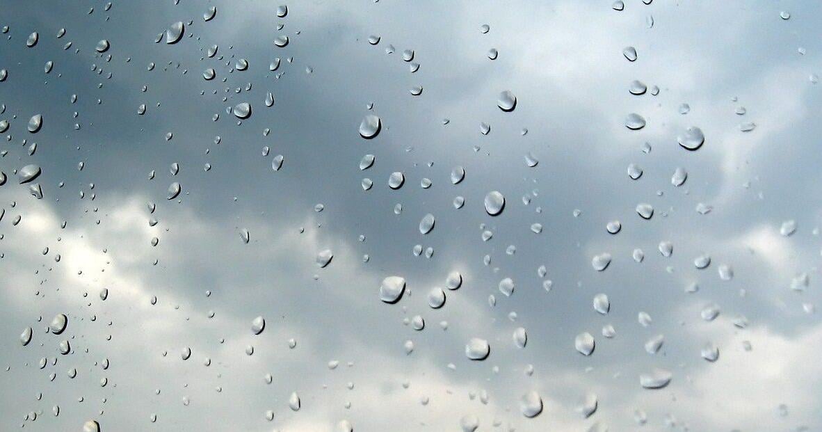 More rain fell in the area on Monday, rare to see back-to-back days this summer