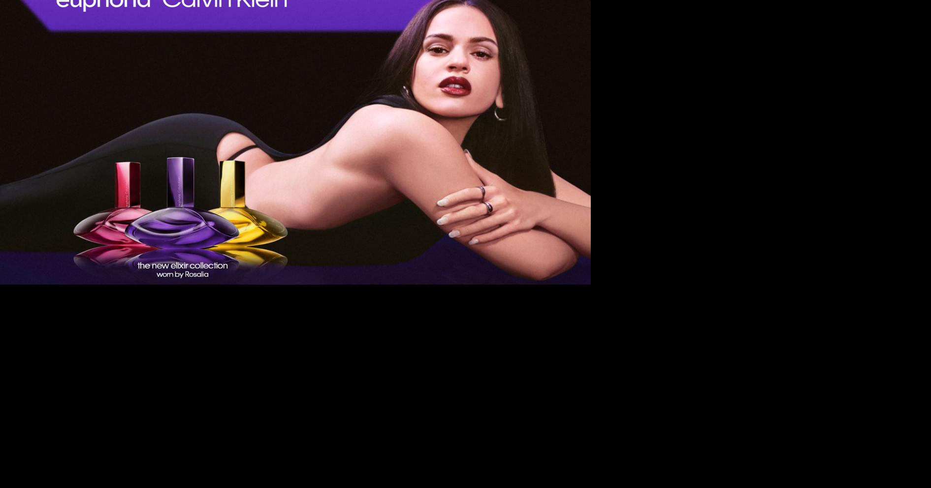 Calvin Klein Fragrances announces ROSALÍA as the face of new euphoria elixirs