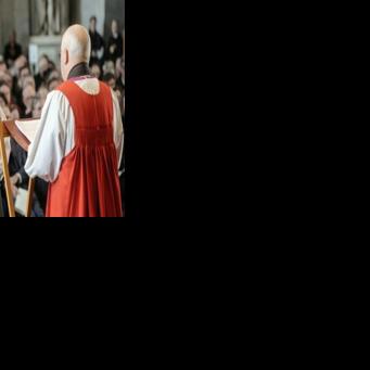 Anglican church's first female leader confirmed at London service
