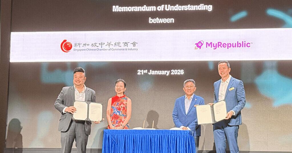 MyRepublic Collaborates with Singapore Chinese Chambers of Commerce & Industry to Support SME Digital Adoption, Cyber Resilience, and AI Enablement