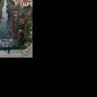 Albania's waste-choked rivers worsen deadly floods