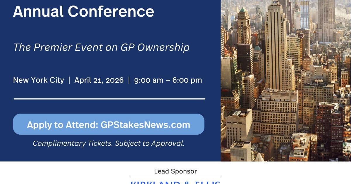 Complimentary, Invite-Only Conference Brings GP Owners and LPs Together to Discuss the Future of GP Ownership in NYC, Hosted by GP Stakes News