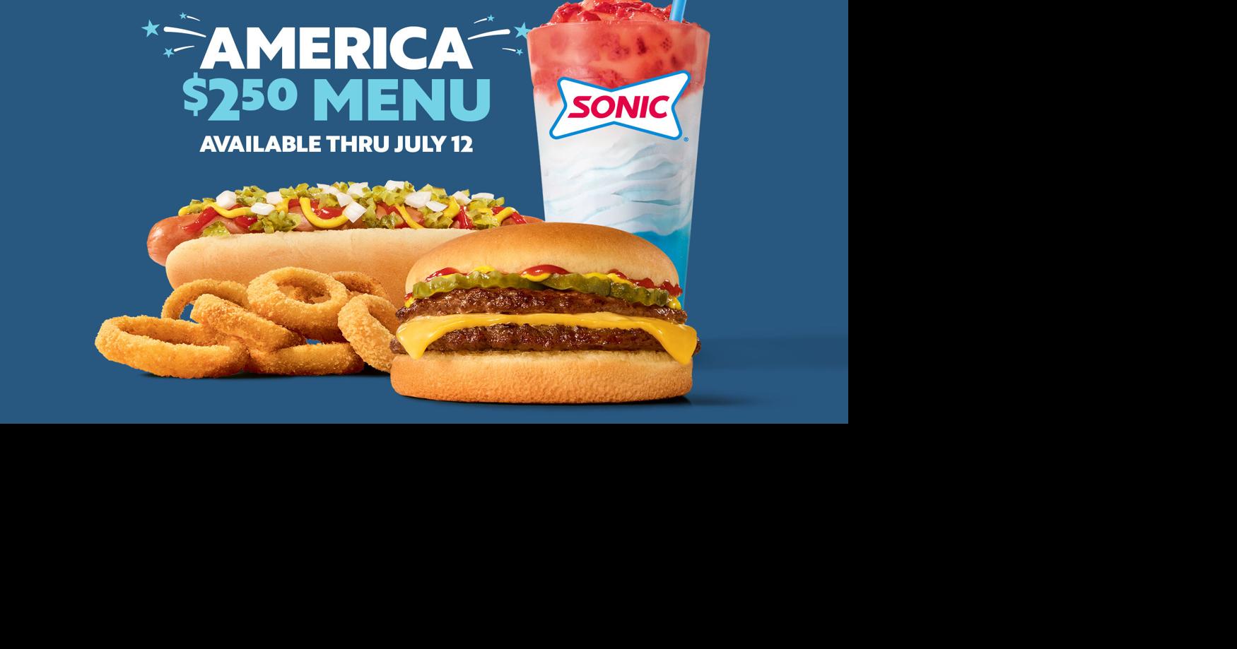 SONIC Celebrates America’s 250th Birthday with the New America $2.50 Menu