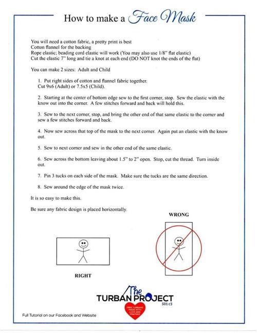 HOW TO "Make a Mask"