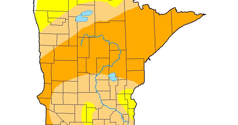 Drought continues to expand across the area, rain possible next week ...