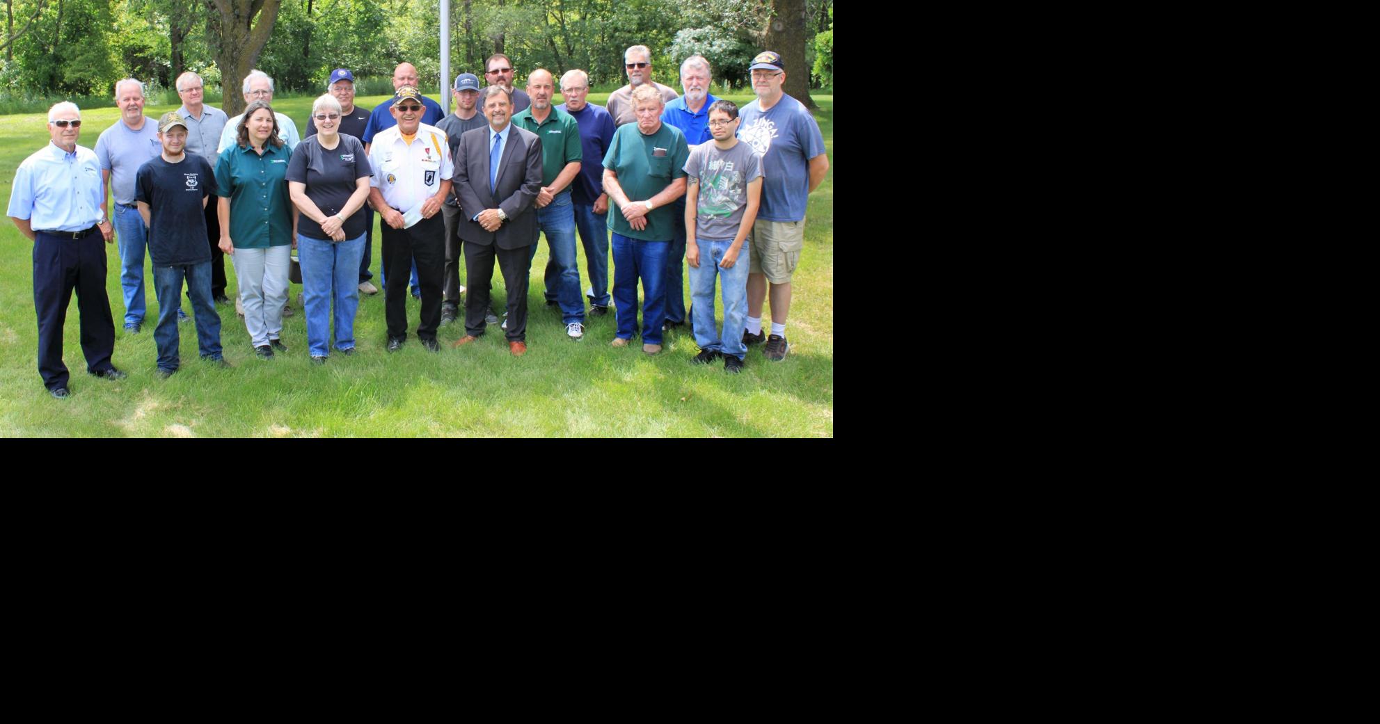 Donnelly and Its Employees Make Donation to Vet's Memorial Park Local