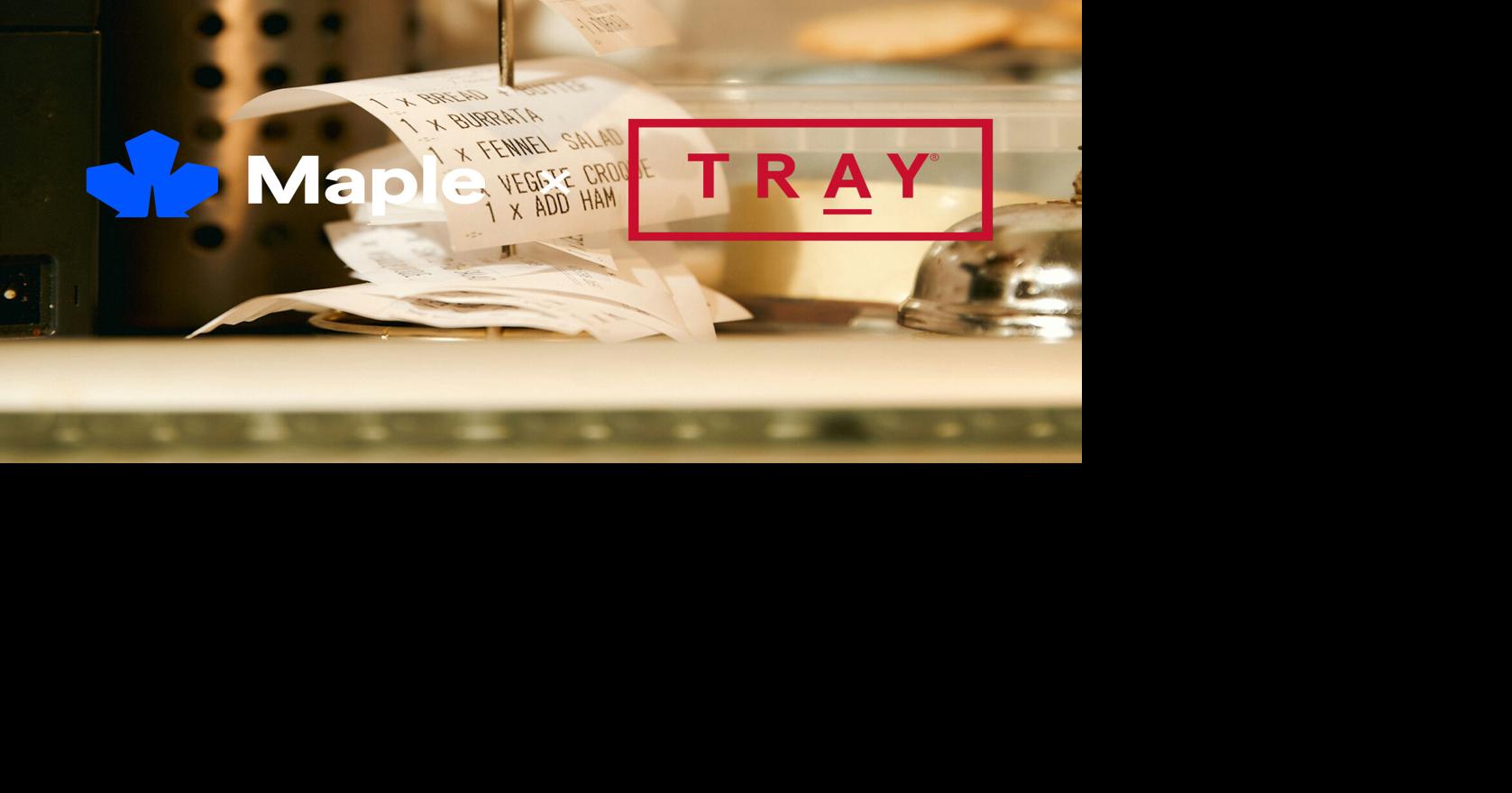 Maple and TRAY Announce Strategic Partnership to Bring Voice AI to Enterprise Restaurants