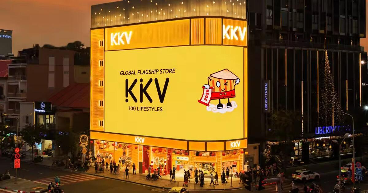 KKV Opens Its Second Global Flagship Store in Ho Chi Minh City