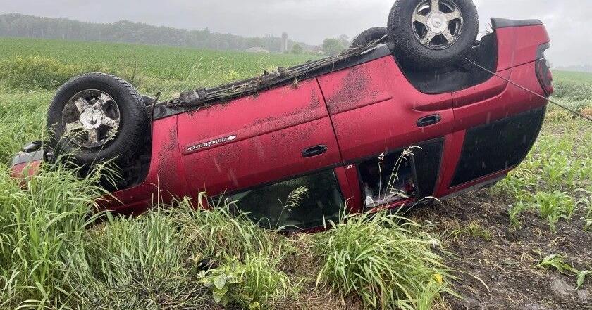 Two people are taken to the hospital in Sauk Centre following rollover ...