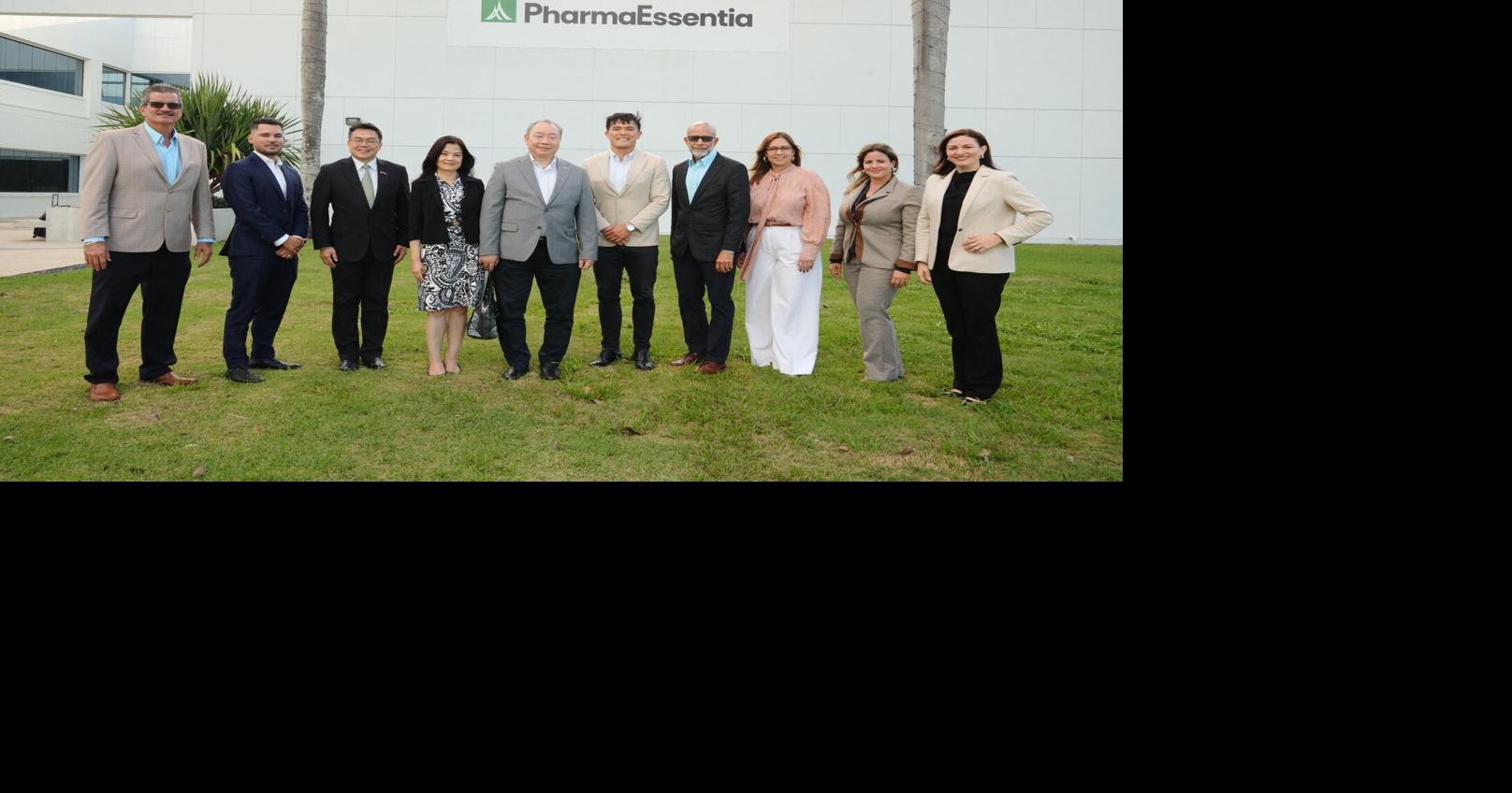 Taiwan's Representative to the United States Alexander Tah-ray Yui Visits PharmaEssentia's Puerto Rico Facility Alongside Puerto Rico Officials