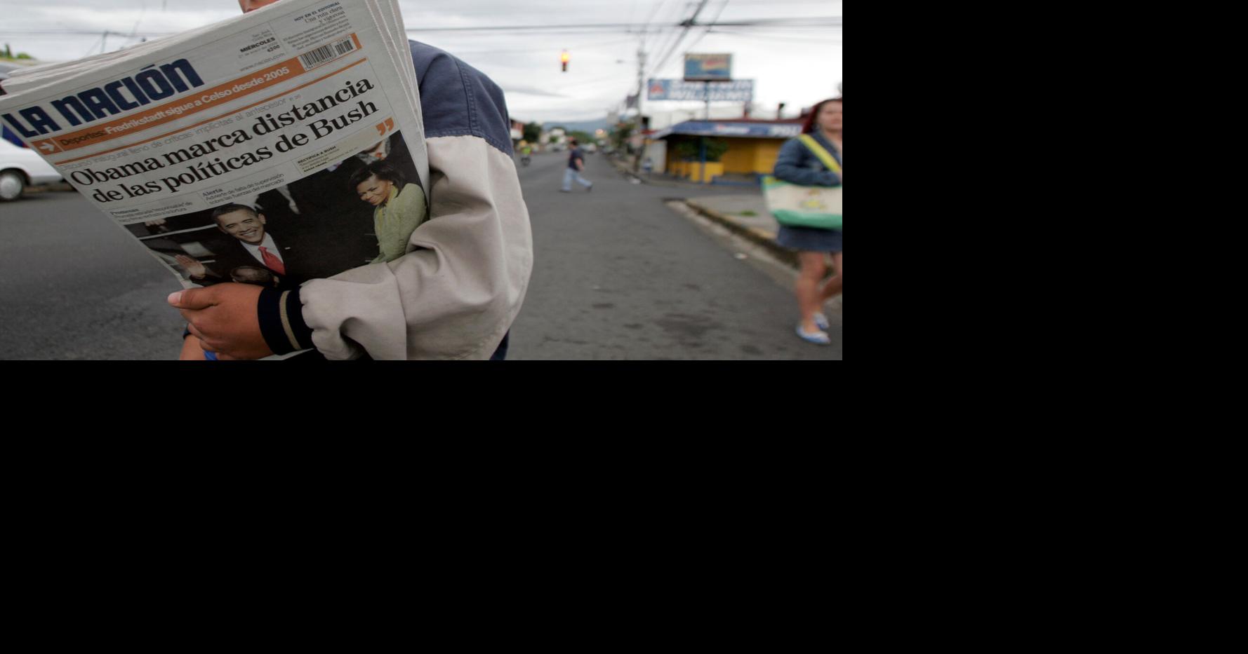 Costa Rica's top newspaper says US revoked visas of its executives, prompting press freedom concerns