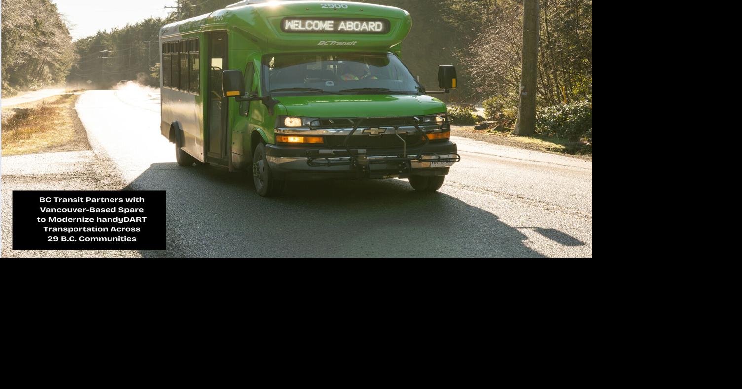 BC Transit Partners with Vancouver-Based Spare to Modernize handyDART Transportation Across 29 B.C. Communities
