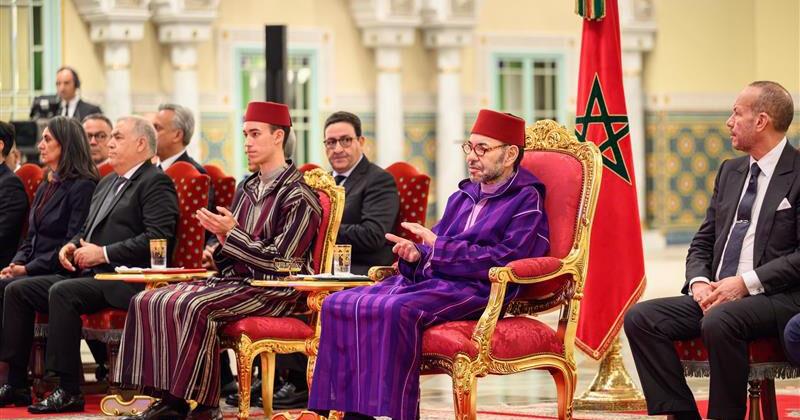 HM King Mohammed VI Presides Over the Launch Ceremony of the Aircraft Landing Gear Production Plant Project, Representing an Investment of €280 million by the Safran Group in Morocco