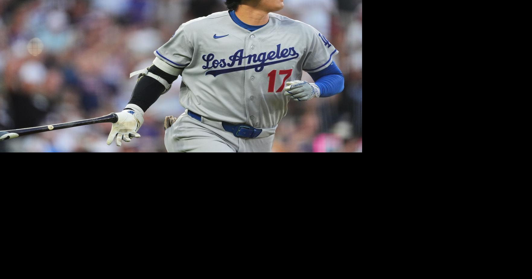 Ohtani's 30th Homer Powers Dodgers Past Rockies 7-6