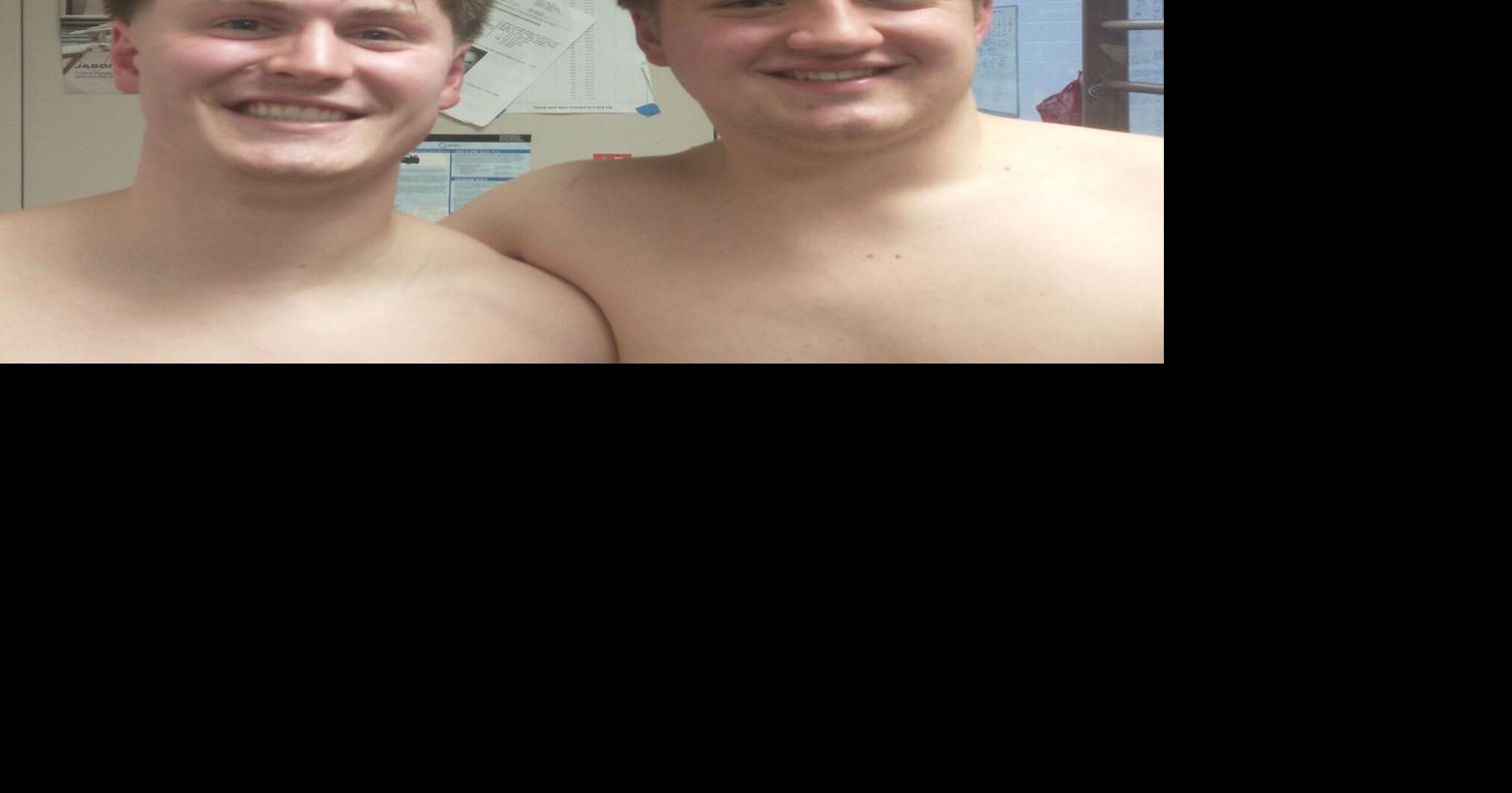 2025-26 Review: Quality Toyota/Cardinal Athlete Profile interview with senior Captains Luke Christenson and Adi Newman from the Alexandria Cardinal Boys' Swimming and Diving team