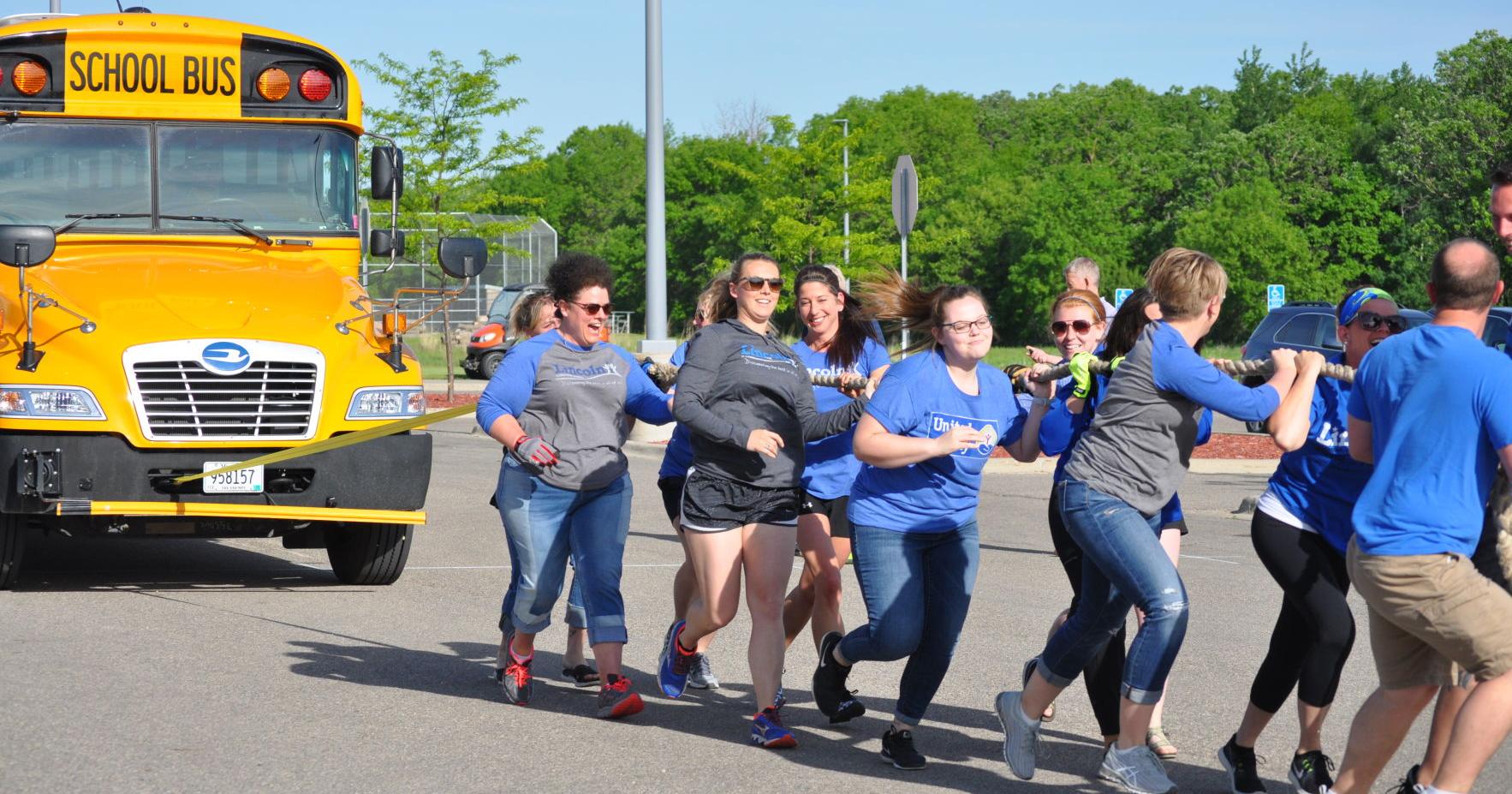 United Way of Douglas & Pope County Bus Pull - Vimarsana News