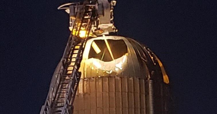 Three Fire Departments Fight Sunday Silo Fire - Vimarsana News