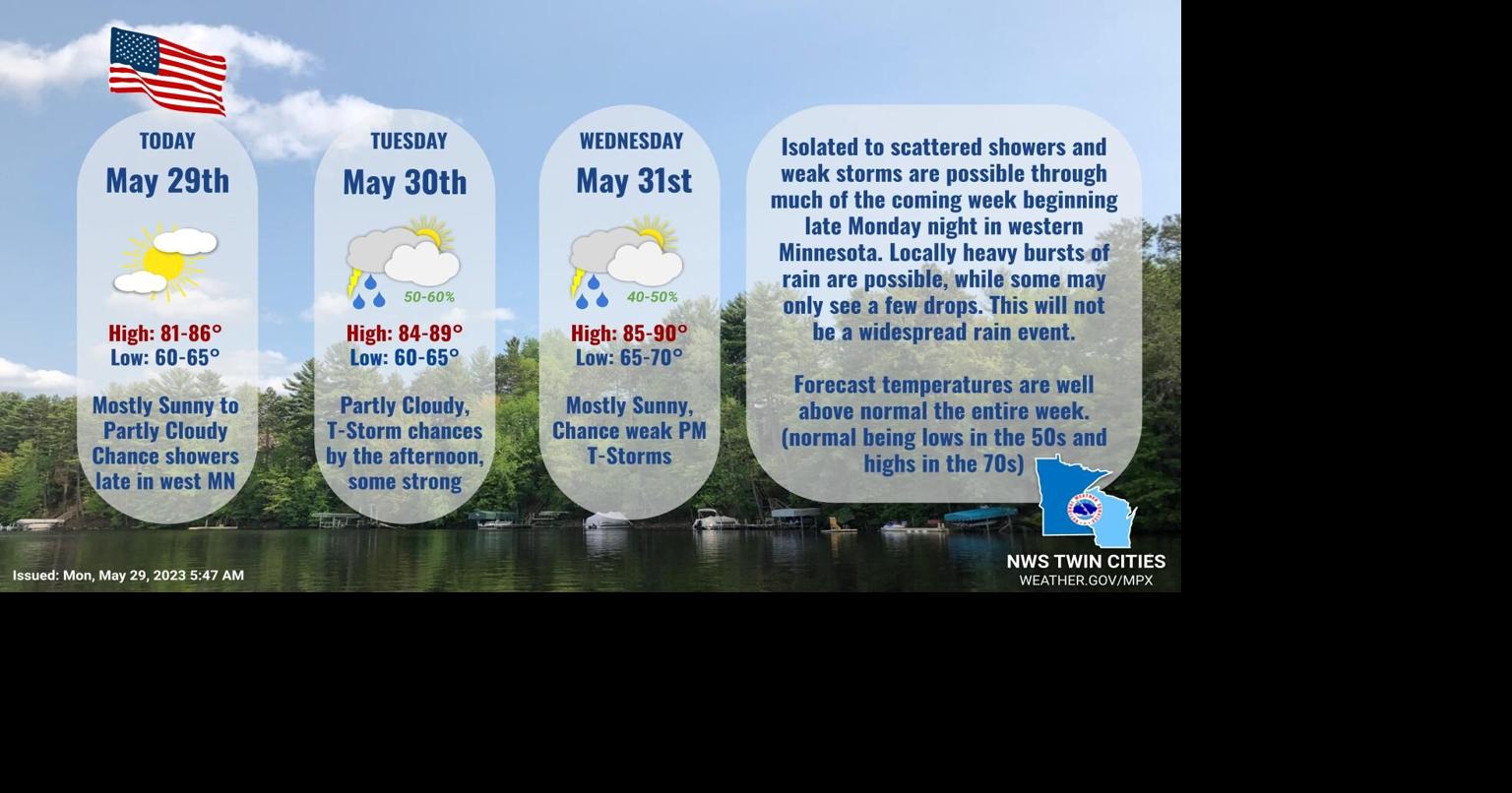 Much-needed rain headed our way for much of this week | Local News ...