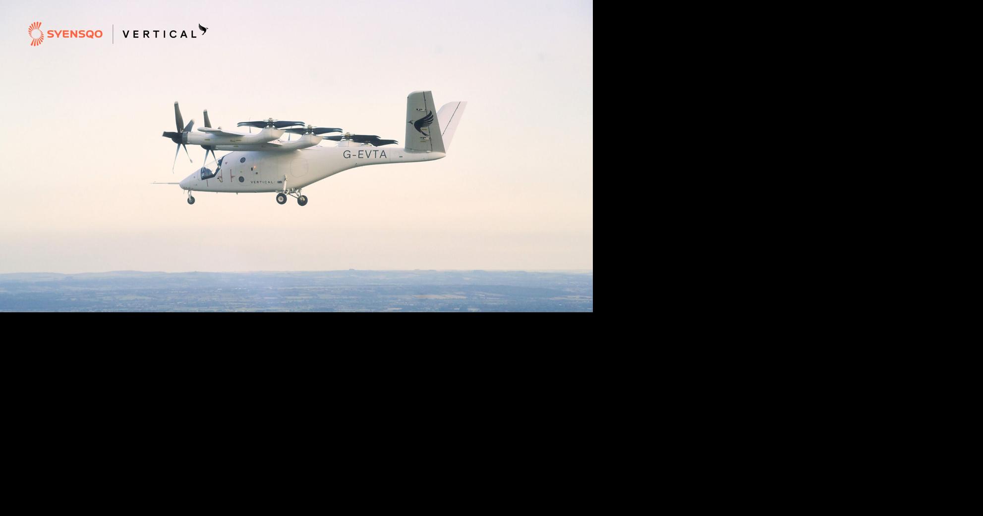 Vertical Aerospace Partners with Syensqo to Support Industrialisation Plan for the VX4 Aircraft
