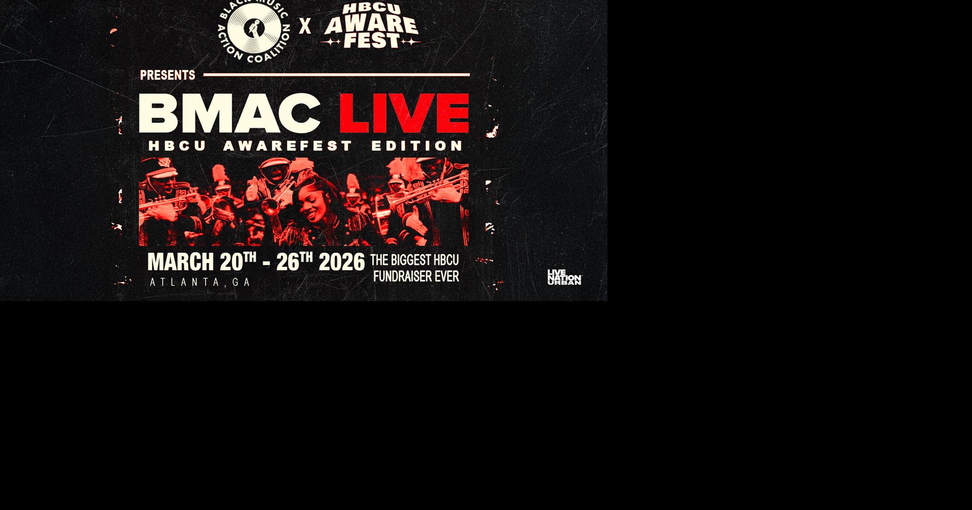 Black Music Action Coalition, Student Freedom Initiative, with Live Nation Urban, Launch Paid Live Music Accelerator for HBCU Students at HBCU AWAREFEST