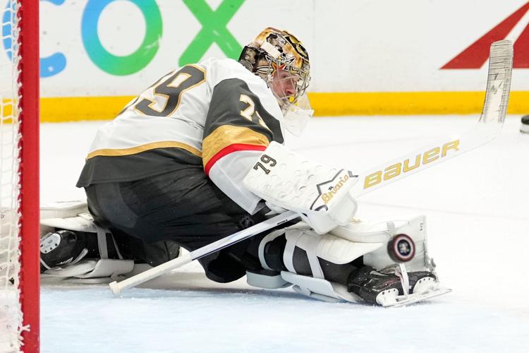 From hockey exile to playoff spark: Carter Hart's new chapter with the  Golden Knights | National Sports