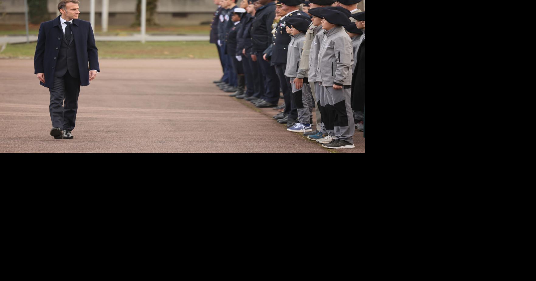 French president unveils new 10-month voluntary military service for volunteers aged 18 and 19