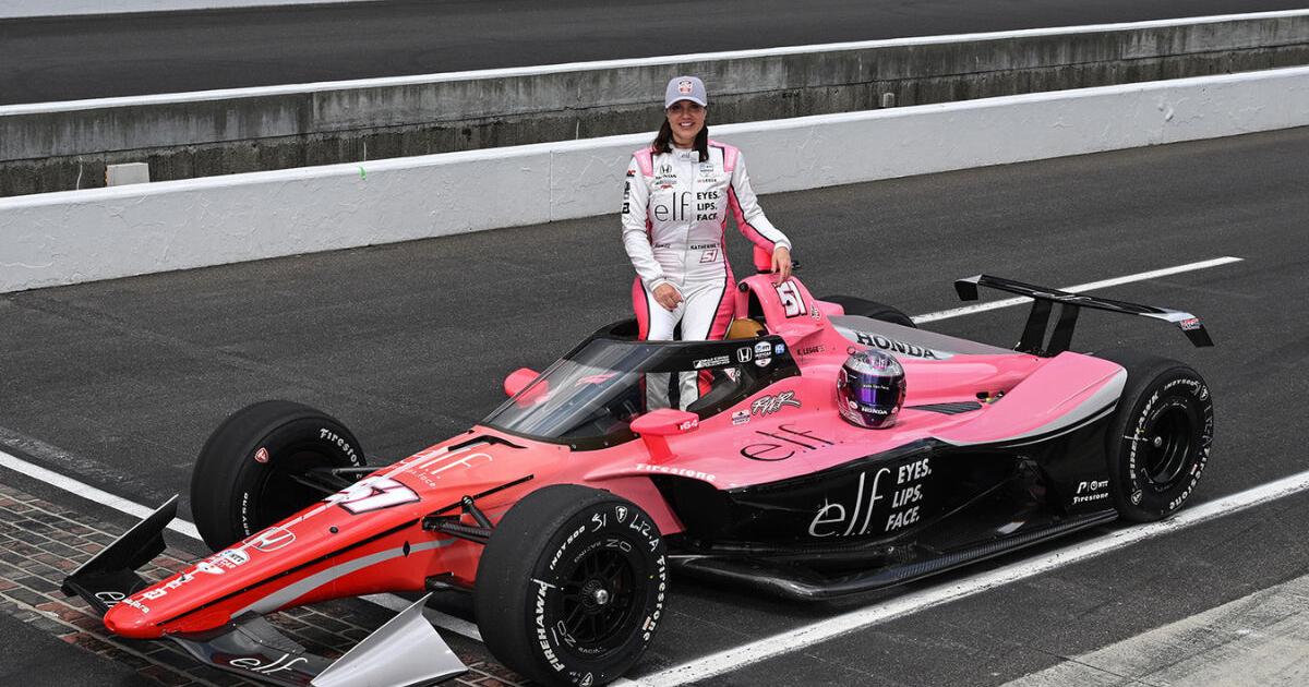 e.l.f. Cosmetics Fuels Katherine Legge's Return to the Indianapolis 500 with eyes.lips.fuel. Takeover