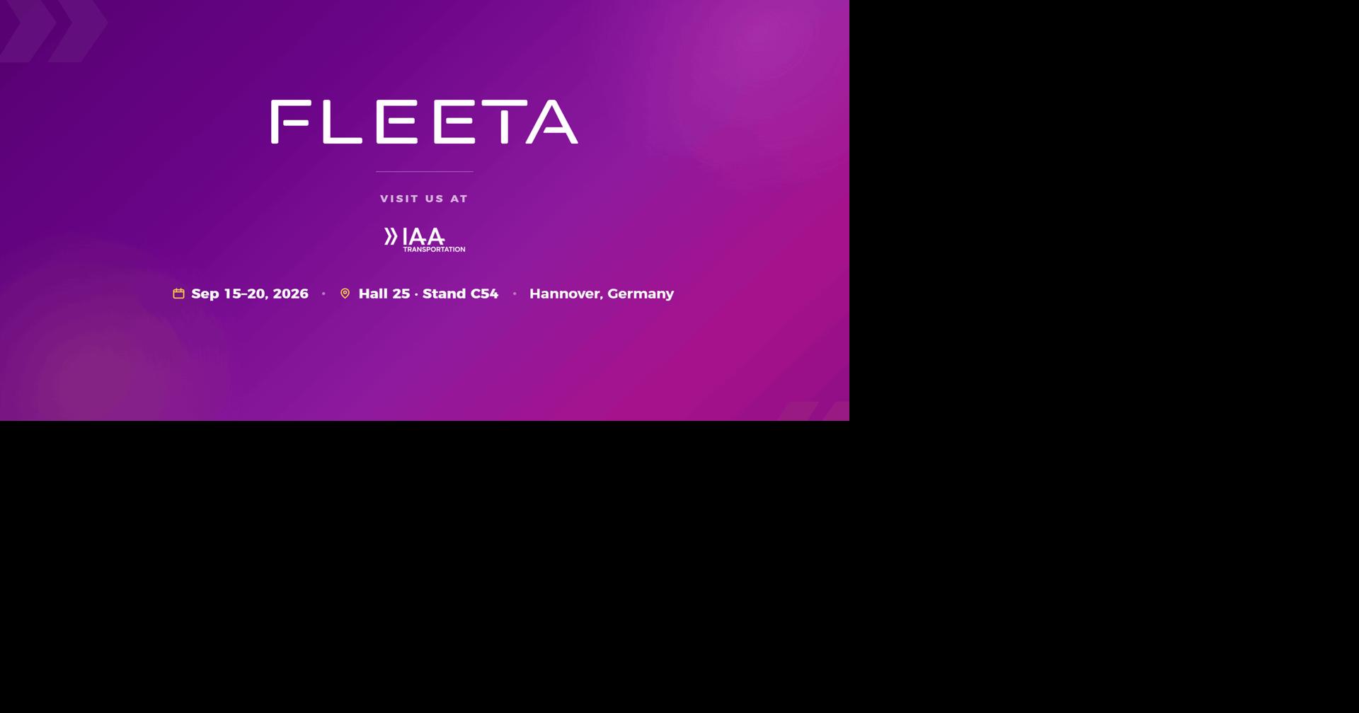 FLEETA by BlackVue to Exhibit at IAA Transportation 2026