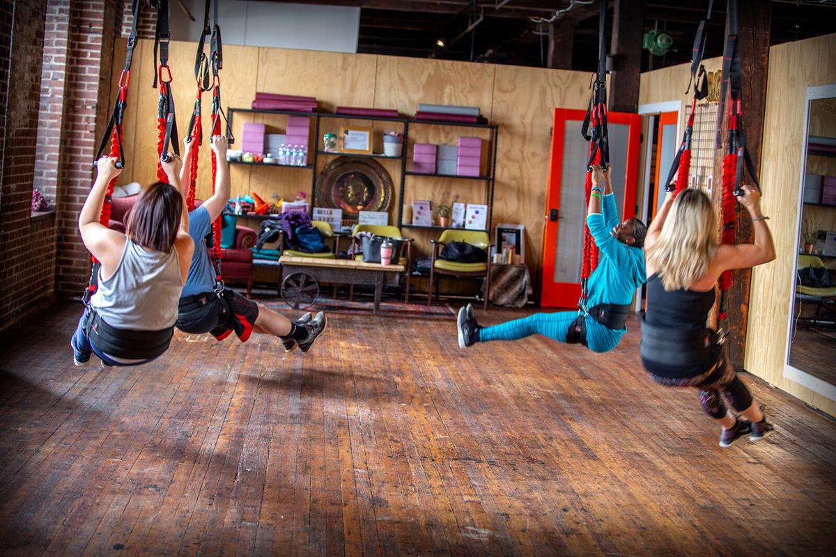 Region's first bungee fitness studio opens in Fayetteville - Talk Business  & Politics