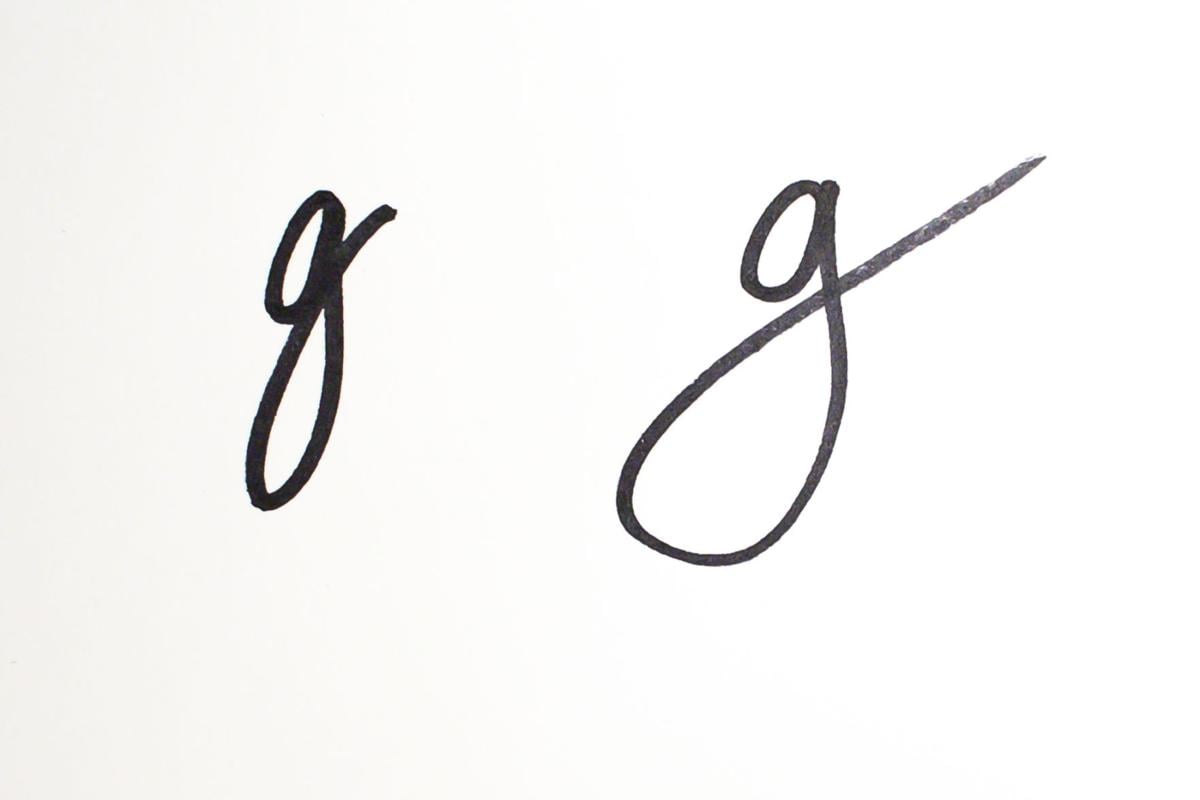 Featured image of post Calligraphy G In Cursive