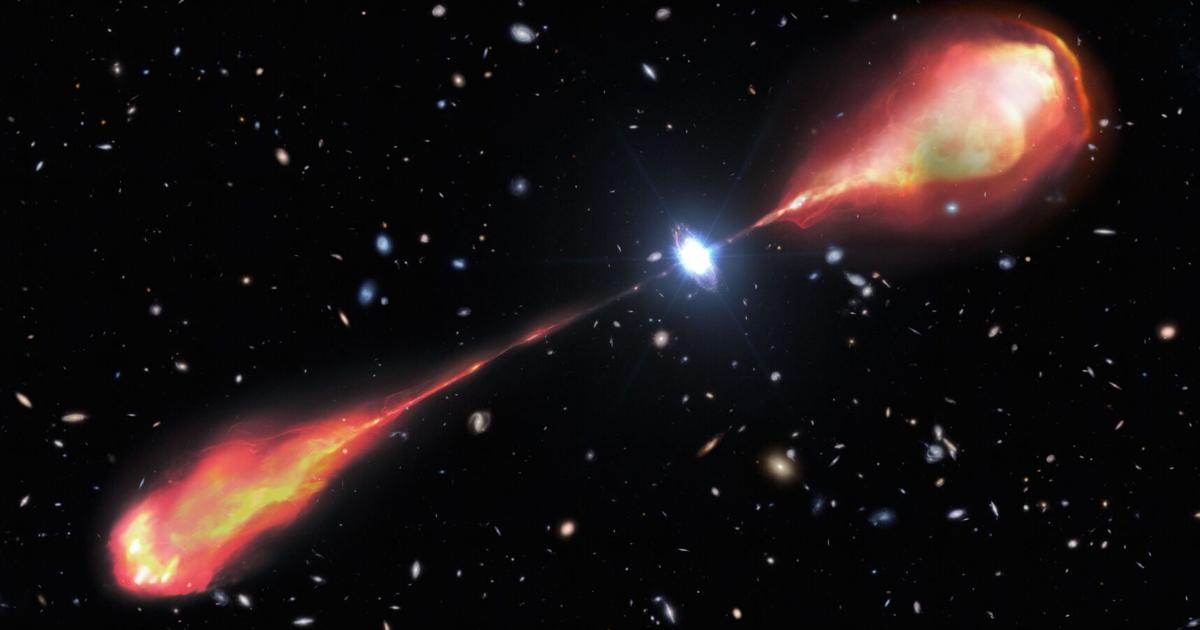 Largest celestial object of its kind discovered in the distant universe ...