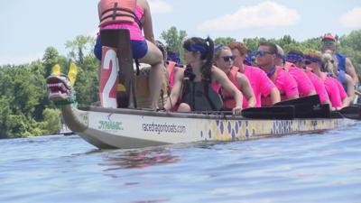 'Win, lose or draw, it's for a great cause': Decatur Morgan Hospital Foundation hosts 11th annual Dragon Boat Race