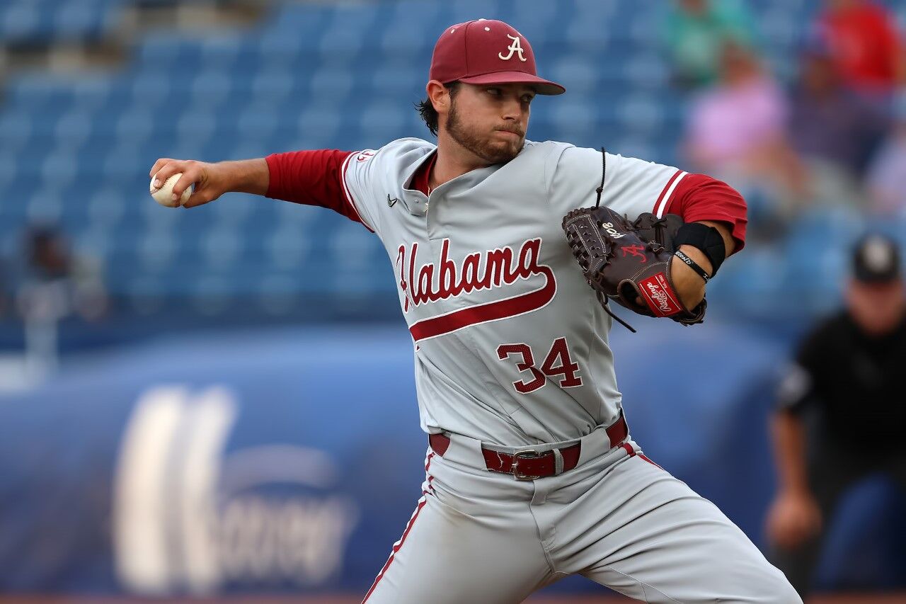 Alabama pitcher Dylan Ray selected in fourth round of 2022 MLB Draft