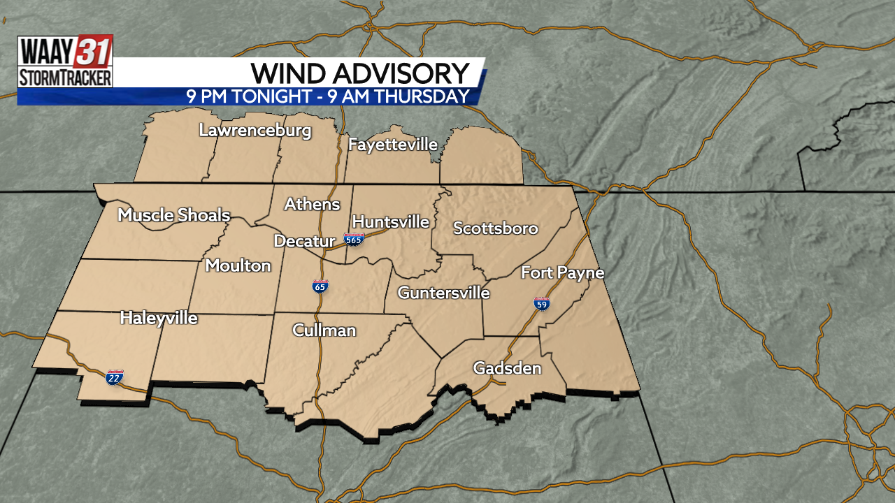 A Wet And Windy Wednesday Night | News | Waaytv.com