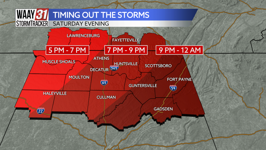 31 ALERT DAY Saturday: Severe storms possible tomorrow evening | News ...