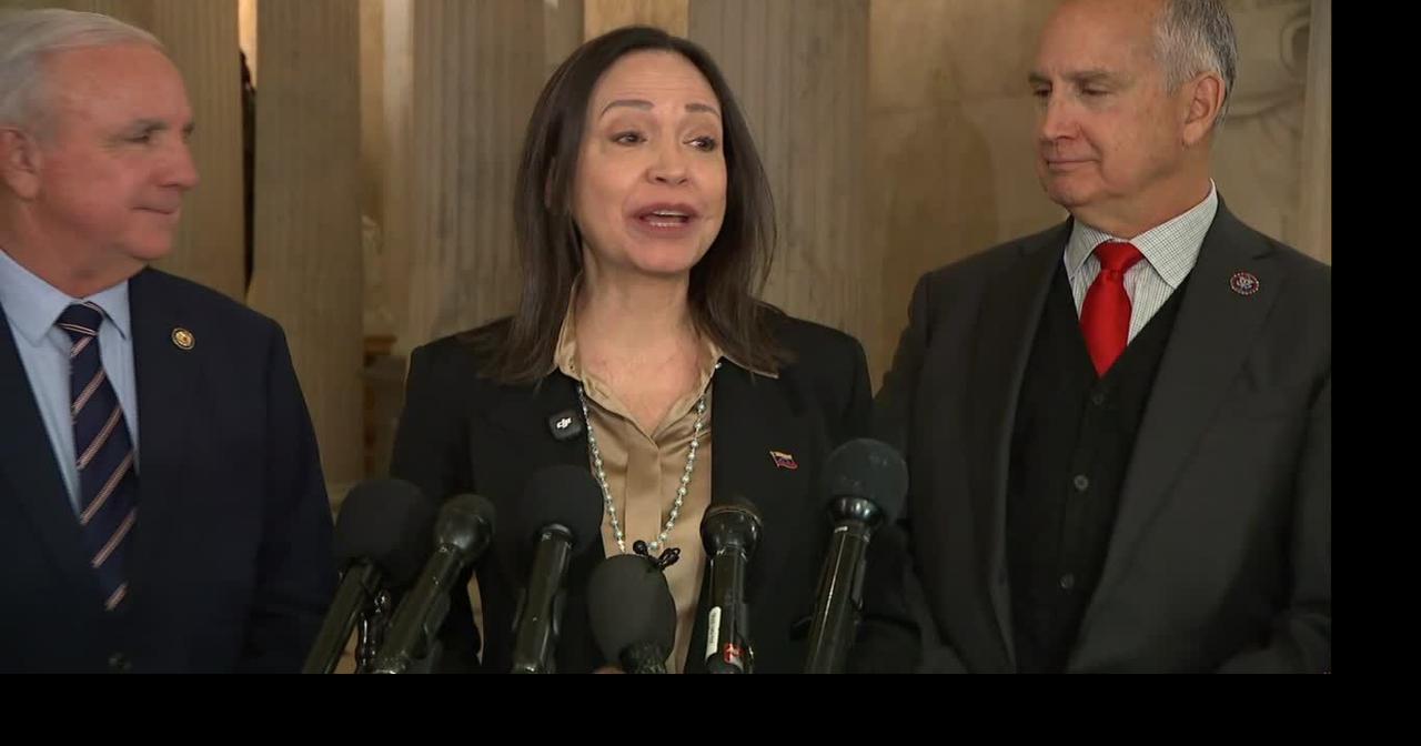 Venezuela's Maria Corina Machado meets with US lawmakers