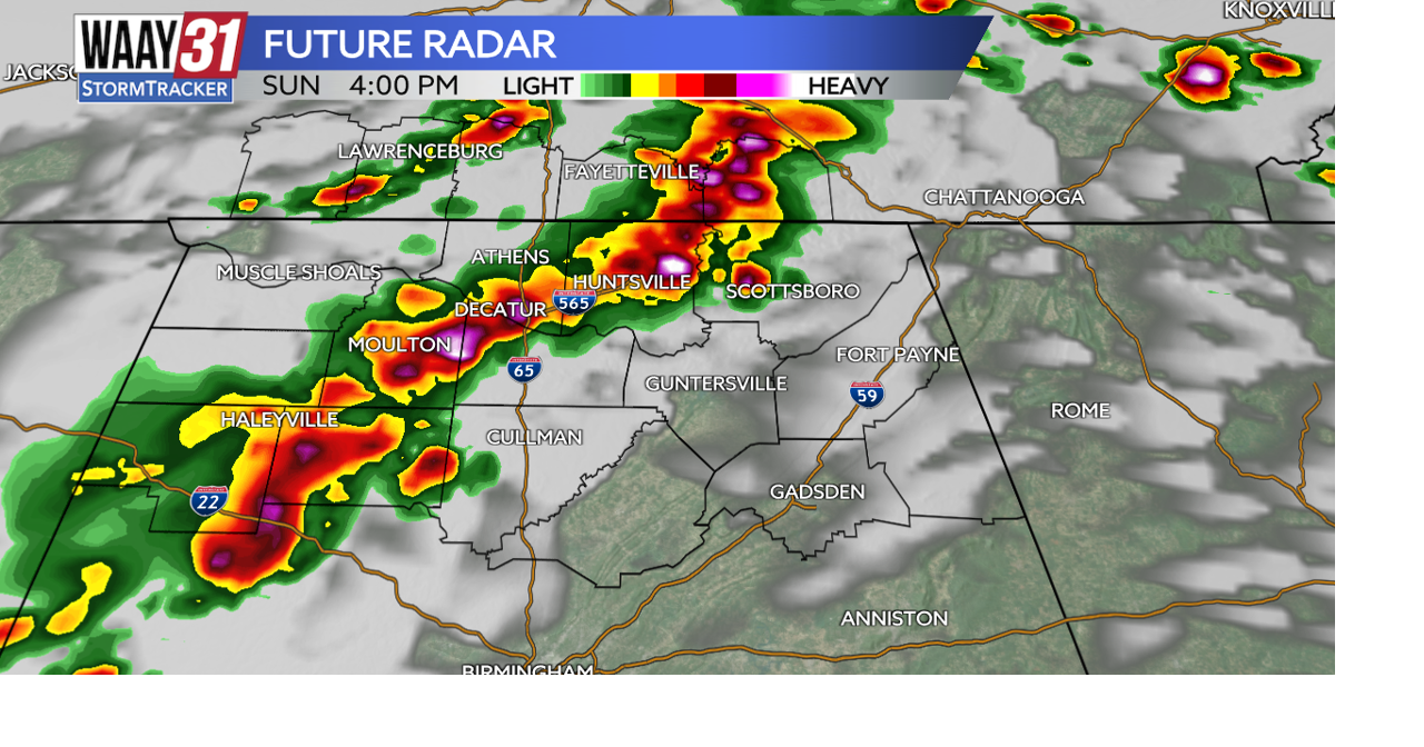 Rain and thunderstorm chances increase this afternoon