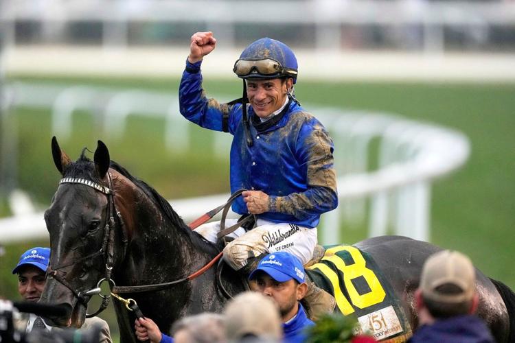 Kentucky Derby-winning jockey fined $62,000 and suspended for overuse of whip