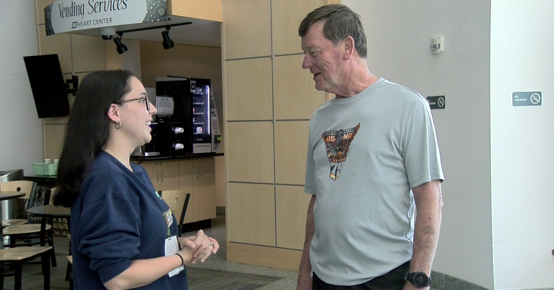 Retired Army general reunites with Huntsville nurse who helped save his life