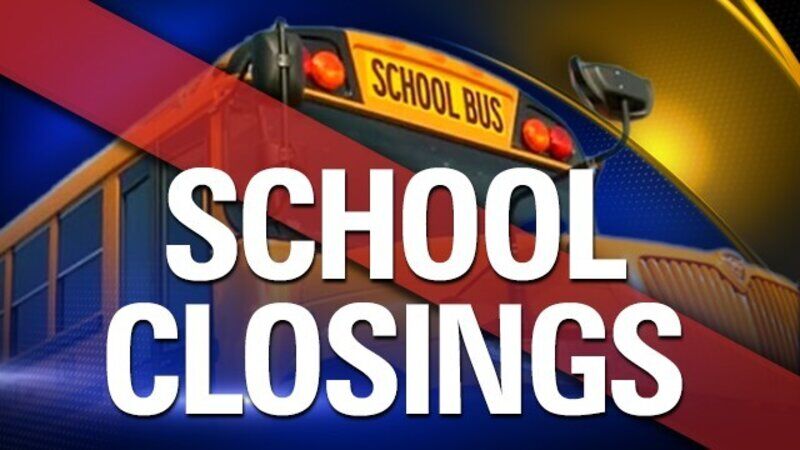 School closures early dismissals Tuesday due to weather News