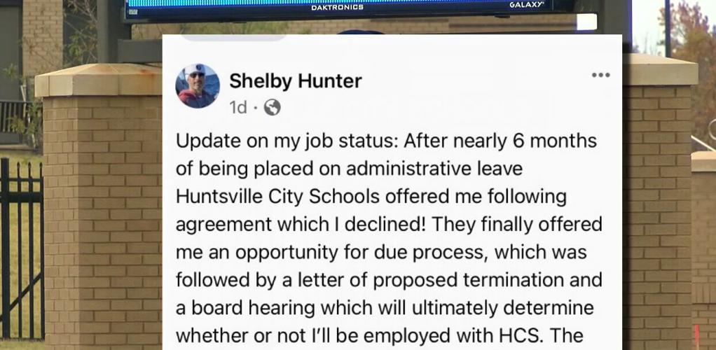 Popular Huntsville teacher rejects school district deal 