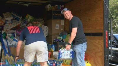 St. Florian collects trailer full of items for flood victims in Tennessee
