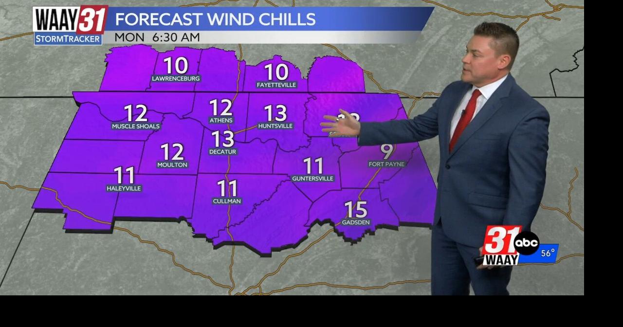 Winter chill returns to north Alabama by early next week