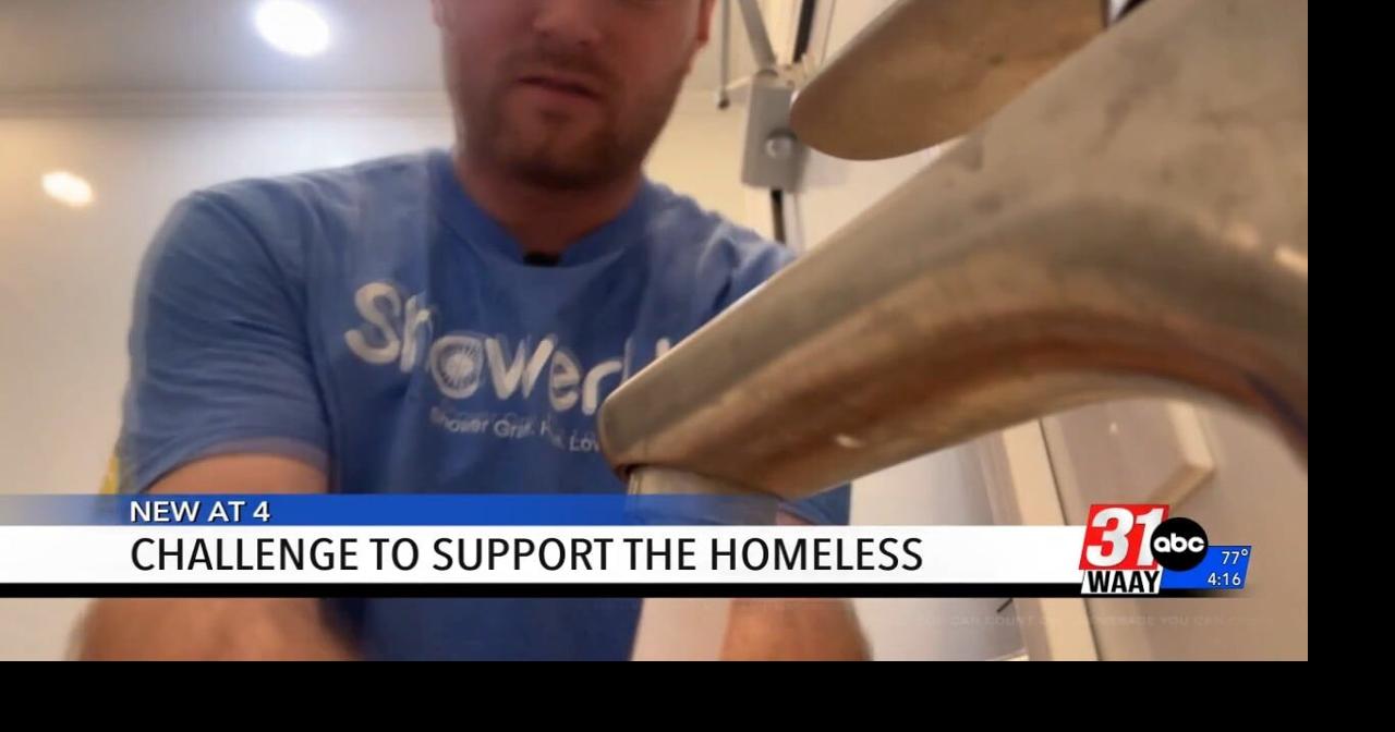 Nonprofit leader takes on no-shower challenge for the homeless