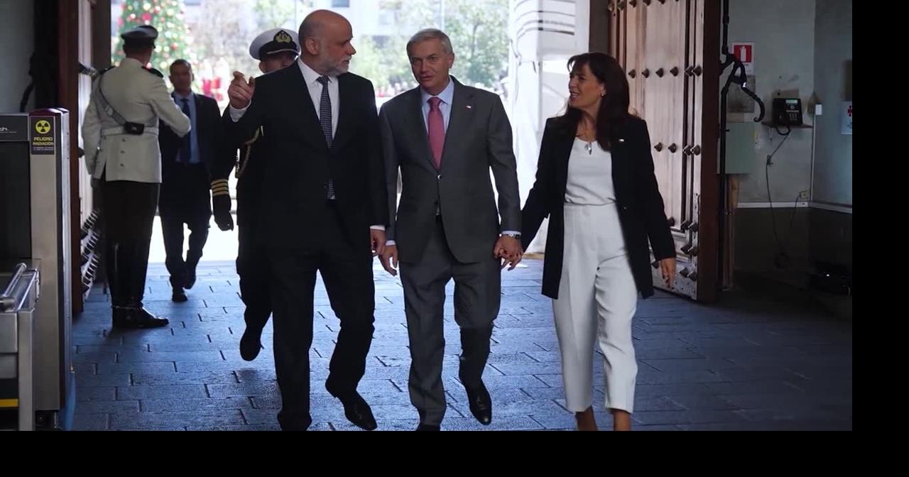 Chile's President-elect José Antonio Kast arrives at La Moneda Palace